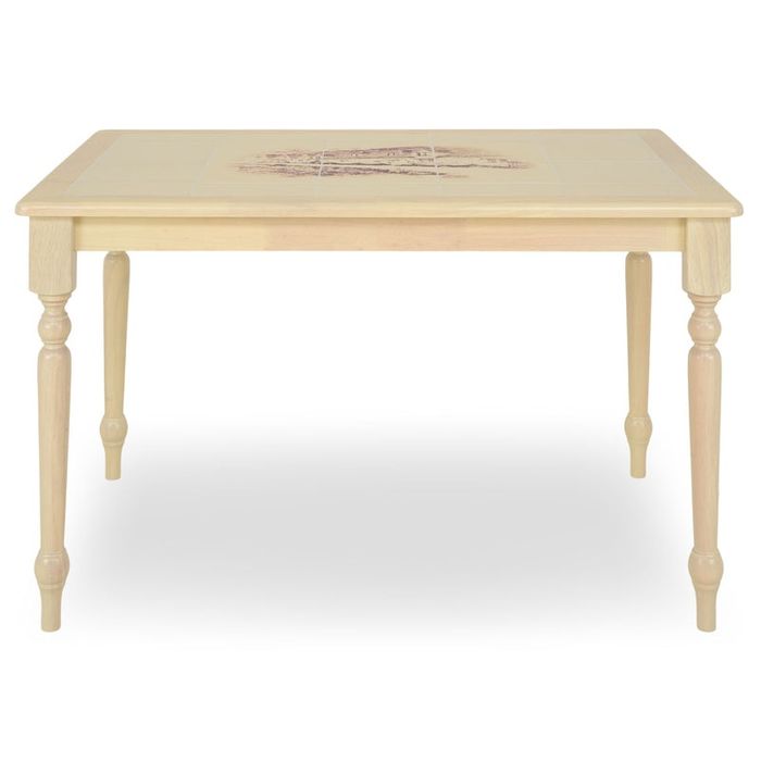 Masa lemn si faianță