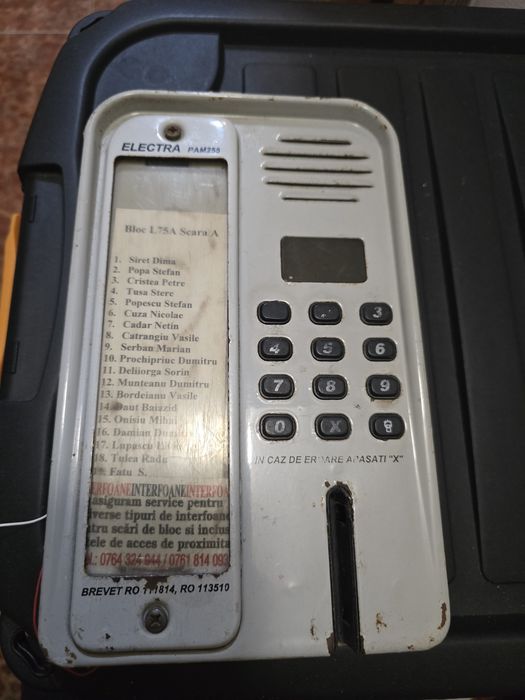 Interfon Exterior Electra PAM255