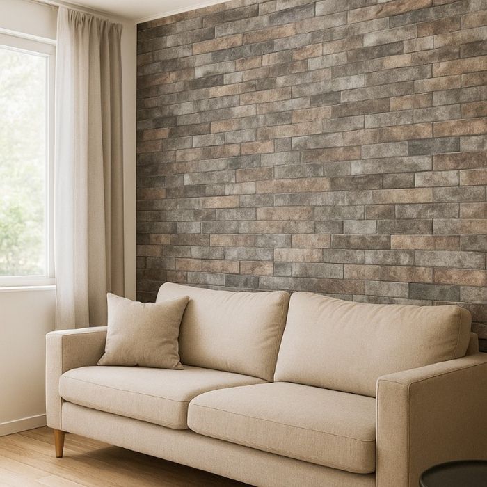 Декоративен 3D тухлен тапет за стени от PE пяна 77х70 см.