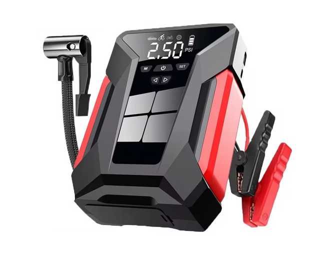 Starter / Robot Auto Pornire Masina 4 in 1 28000 mAh / Compresor AER