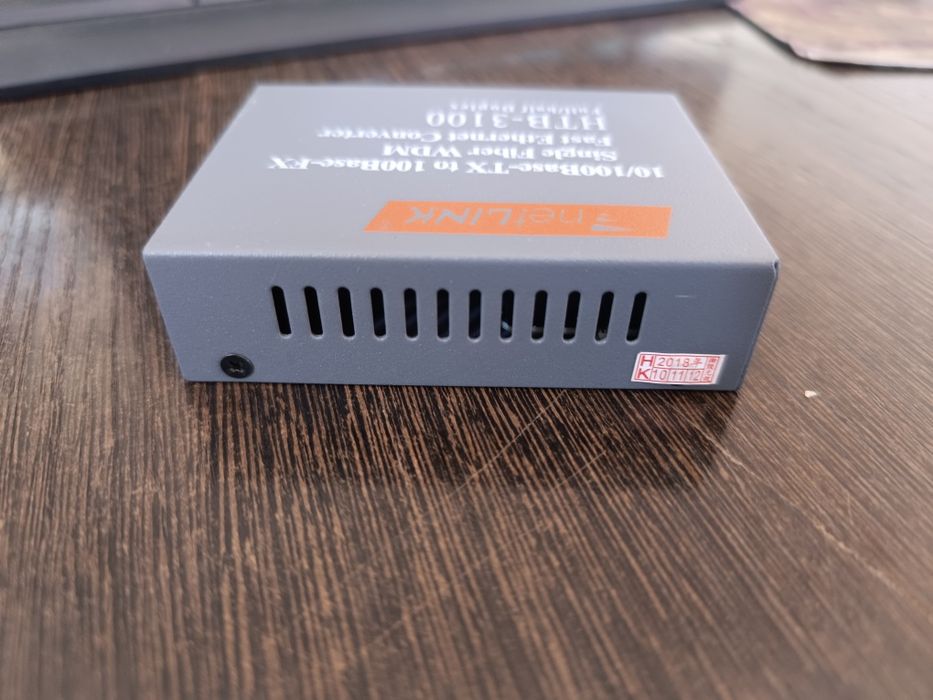Медиаконвертер Netlink HTB-3100B-25Km (оптоволоконный)