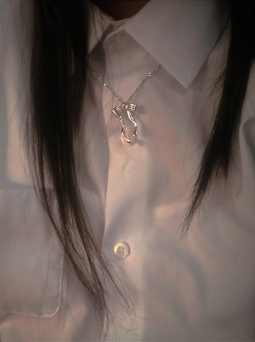 Ожерелье с бантиком