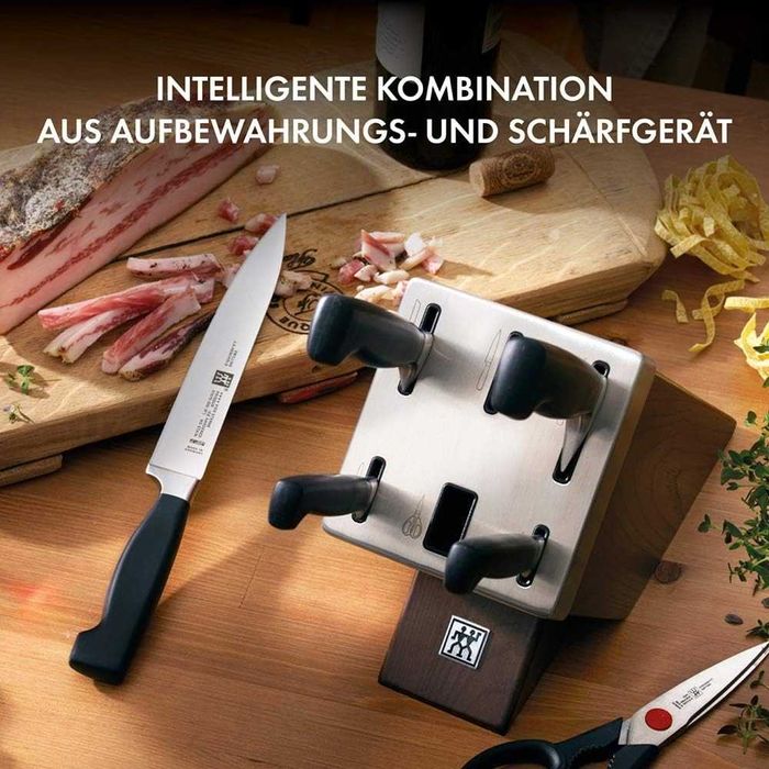 Комплект ножове Zwilling Four Star, Самозаточващ се Блок