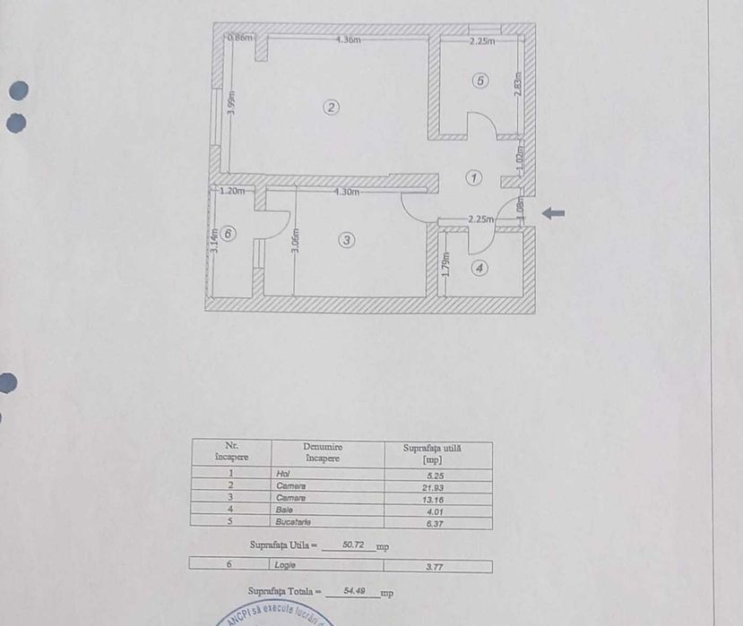 Ap 2 cam decomandat Apusului 55 mp loc subt Gorjului DIRECT PROPRIETAR