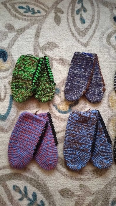 Ръчно плетени терлици