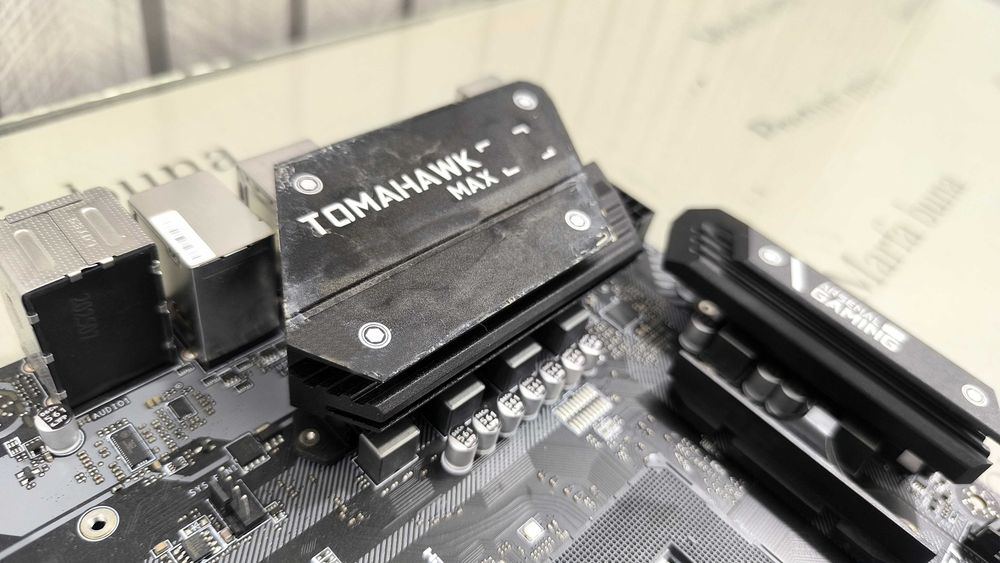 Placă de bază MSI B450 Tomahawk MAX AM4 DDR4 ATX – Testată, Funcțională