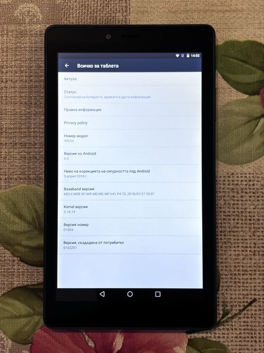 Таблет Alcatel ONETOUCH PIXI 4 7" [модел 9003X]