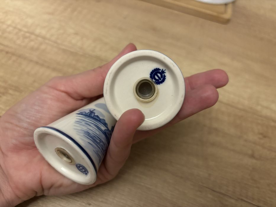 Vand set solnite sare - piper, ceramic, suvenir deosebit Olanda