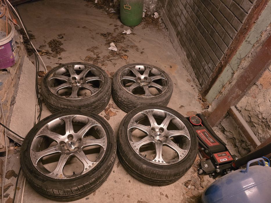 5х120 18 внос Германия хубави гуми