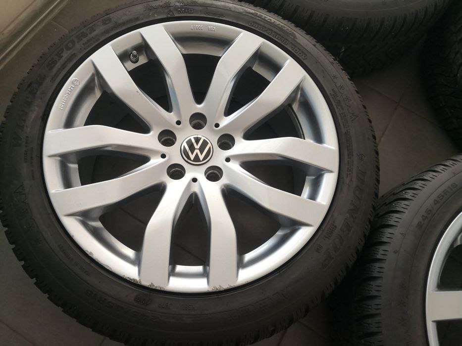 5х112 фолксваген шкода 5x112 volkswagen vw skoda 245 45 18 цола джанти