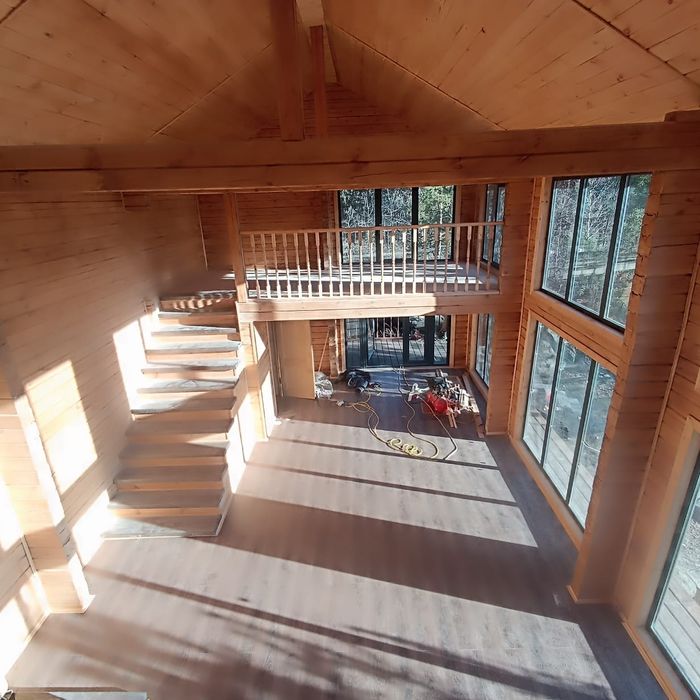 Сруб из профилированного бруса