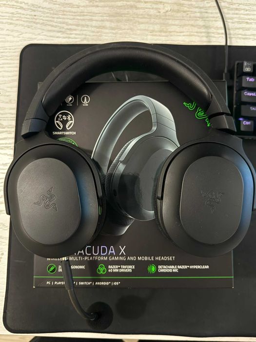 Casti gaming BARACUDA X razer