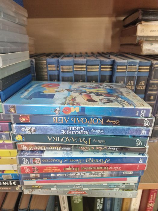 Диски dvd cd фильмы мультфильмы