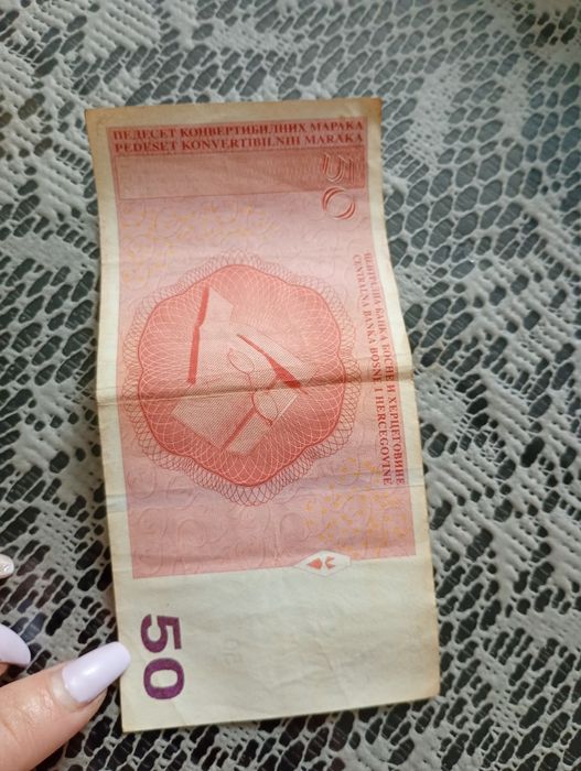Valută bosniacă 500 mărci