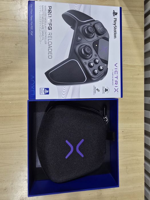 Контролер Turtle Beach - Victrix Pro BFG Reloaded, безжичен, черен за PS5 и PC.