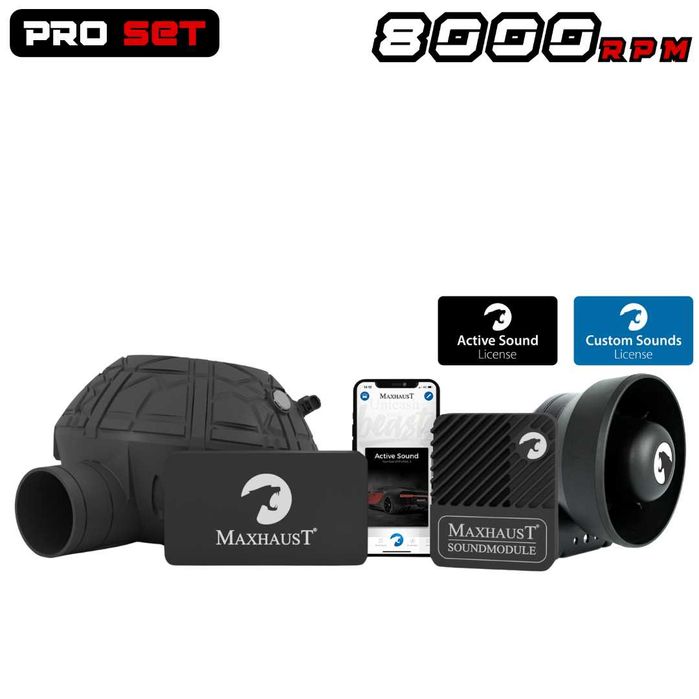 Maxhaust v4 Bridge модул Active Sound амбиентно клапи окачване чип box