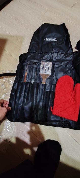 Ustensile pentru grătar +rucsac echipat pentru picnic pentru 4 persoan