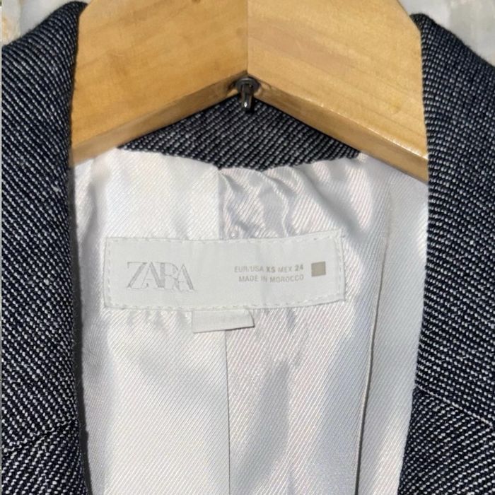 Пиджак Zara синий