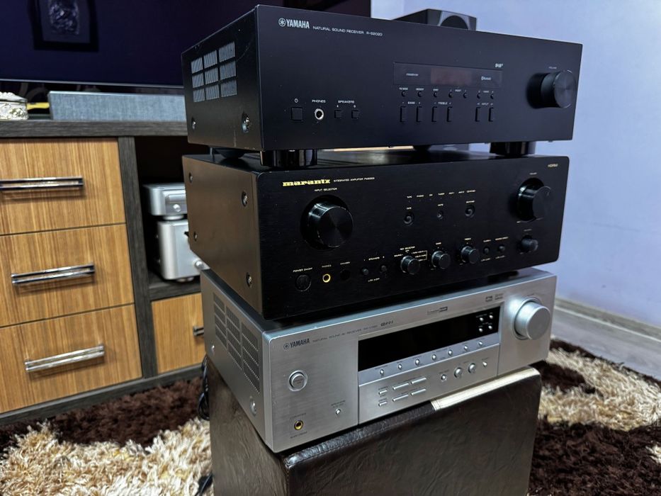 Marantz PM 8000, Yamaha RX-V350, Yamaha  R-S202D