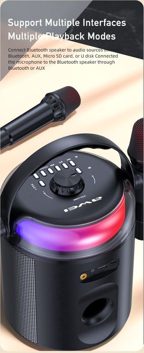 Микрафон караоке колонка Awei брендидан.