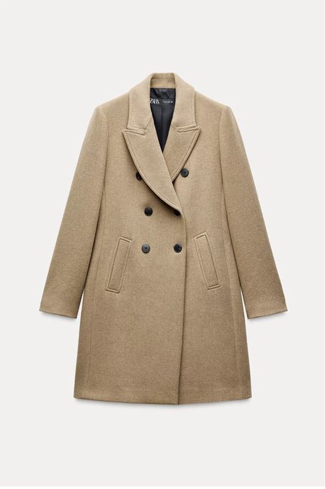 Вълнено палто ZARA,размер s