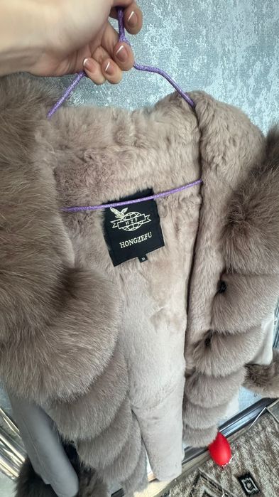 Женская натуральная парка