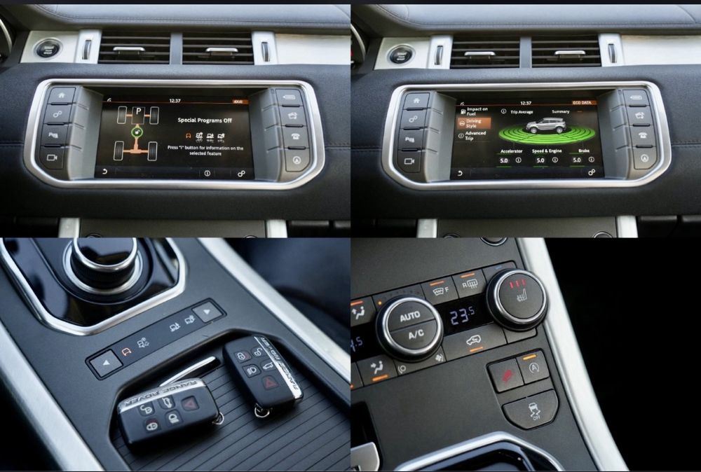 Range  evoque 4/4 piele incalzire scaune+volan proprietar variante