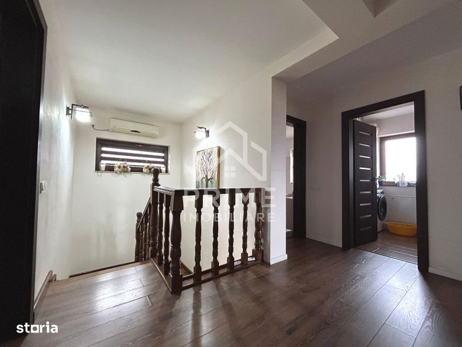 Casa individuala moderna, P+1 cu 5 camere pe teren 500 mp