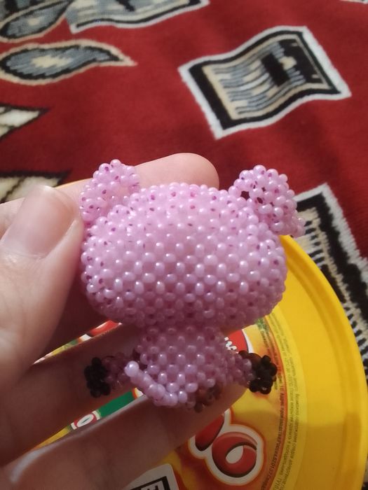 Амигуруми из бисера/сувенир/игрушка