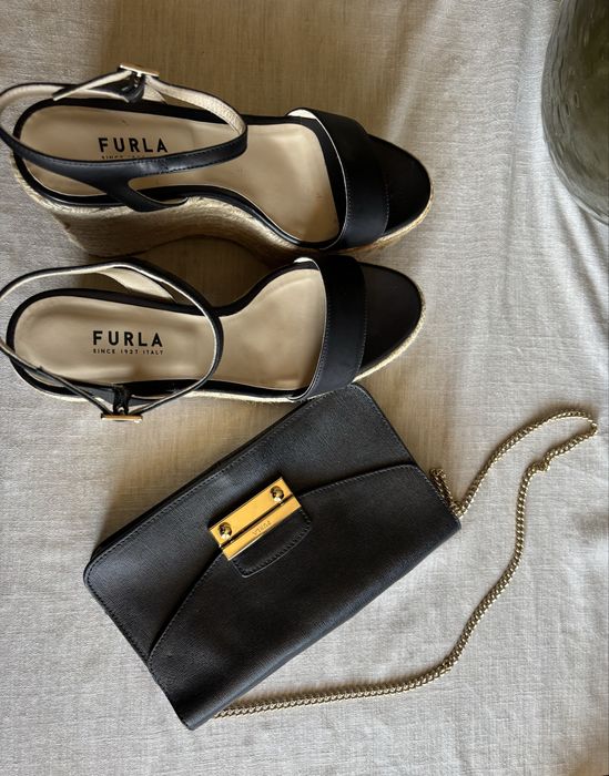 Furla сандали и чанта