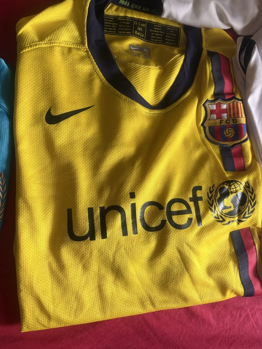 Спортни мъжки тениски Nike barcelona Adidas l-xl