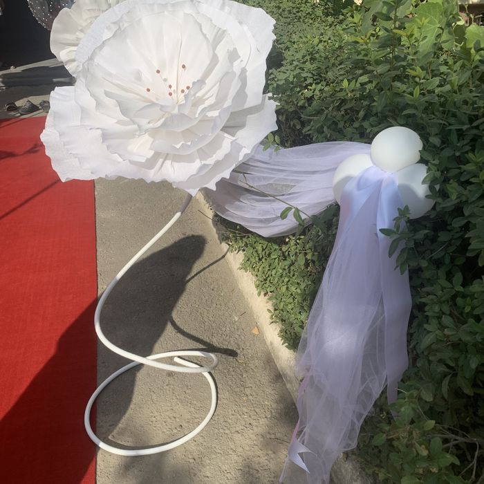 Оформление свадьбы шарами, подъезда, свадебная арка, фотозона