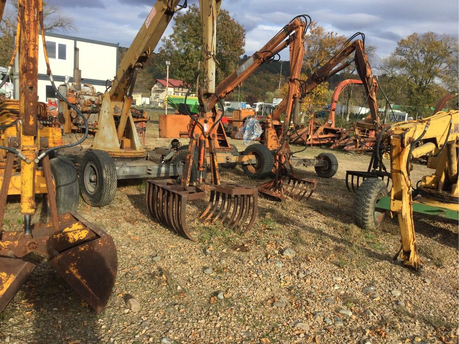 Graifer incarcator de gunoi