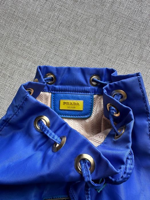 Sac mini Prada albastru