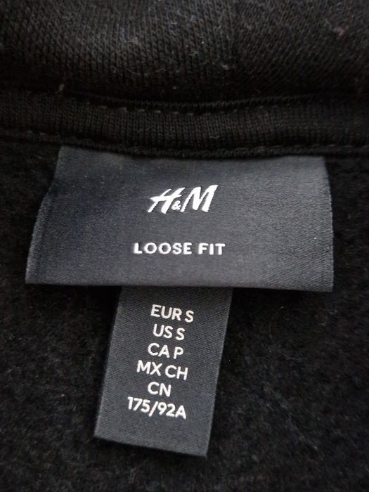 Hanorac H&m negru