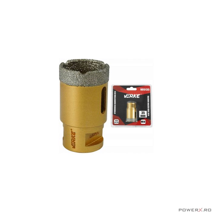 Carota diamantata pentru placi ceramice, marmura, piatra naturala,