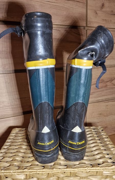 Cizme cu bombeu metalic John Deere