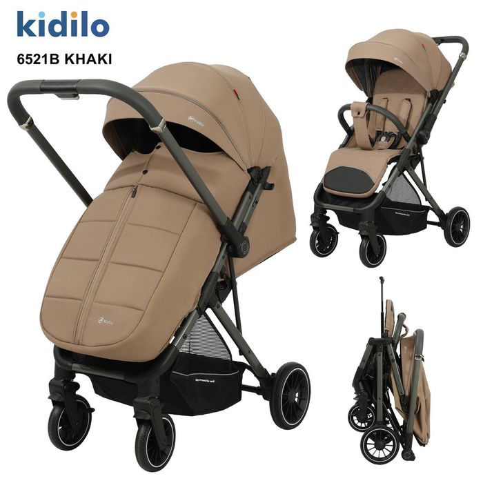 Коляска в самолет от немецкого бренда Kidilo.Складывается одной рукой.