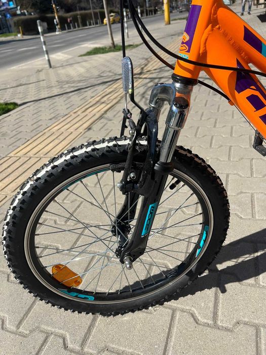 Отличен велосипед 20 CROSS Speedster Girl Alloy + подарък ролери