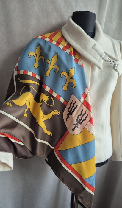 Esarfa matase BOGNER vintage