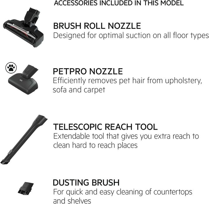 Вертикална прахосмукачка AEG (QX6-1-45AN)