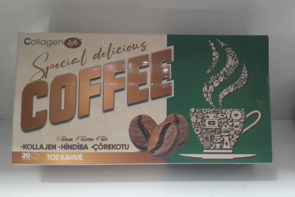 Colagenli ozdiruvchi kofe.Turkiya mahsuloti