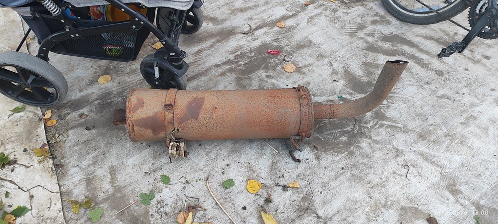 Глушитель на газель