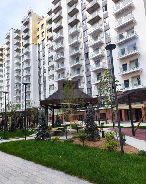 Новостройка ЖК O’z Mahal от Golden House 3/3/15, 73,12м2+7м2 Балкон