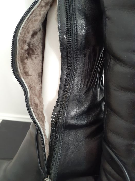 Сапоги демисезоннык кожанные