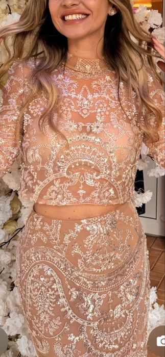 Rochie de seară doua piese Self-Portrait