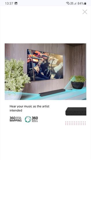 Soundbar Sony HT-A3000, 3.1 ch