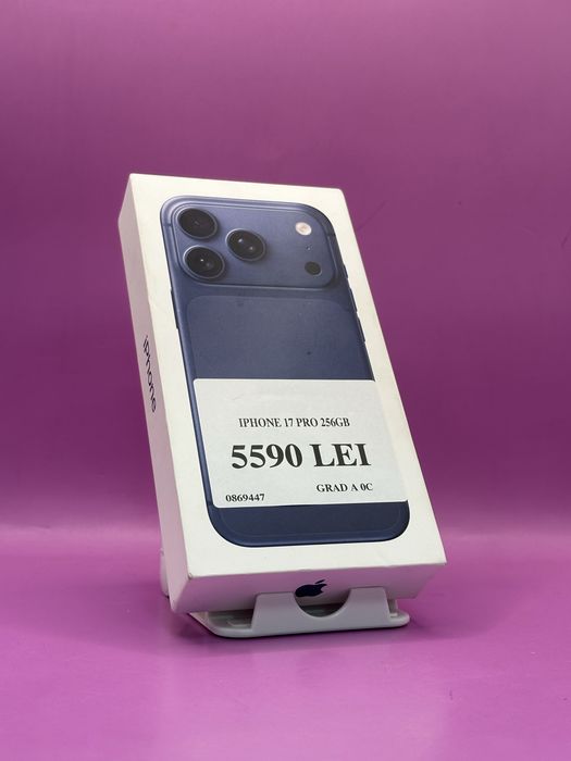 Iphone 17 Pro 256Gb 100% NOU •Matei Amanet Crangasi 20•08694