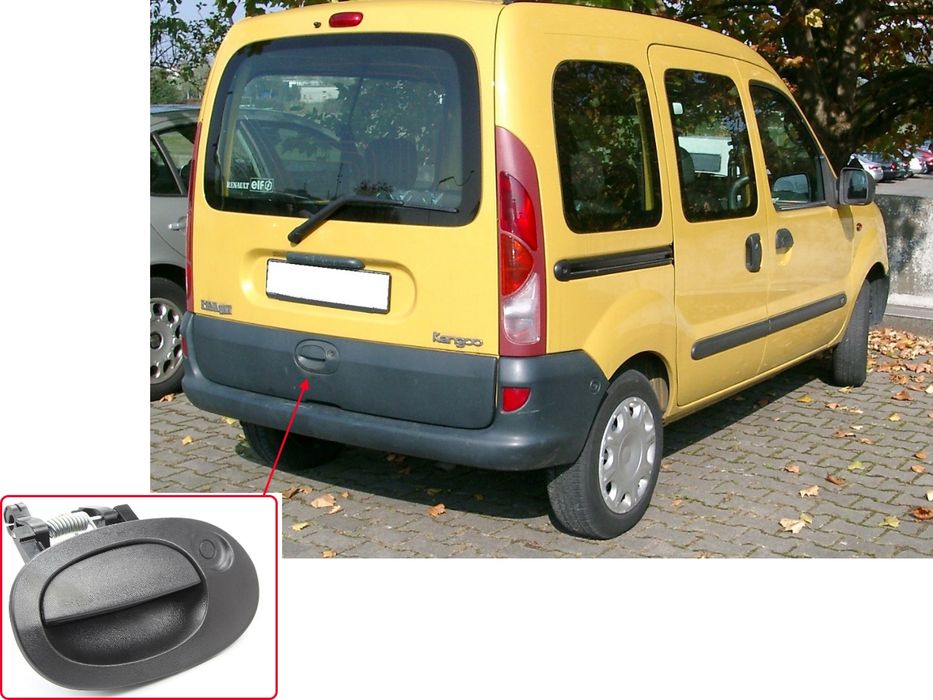 Външна дръжка за Renault Kangoo 1 (1997-2007)