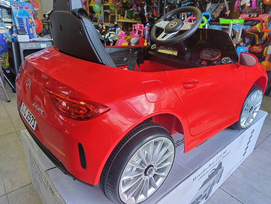 MERCEDES-BENZ 12V Акумулаторна кола CLS 350 червен